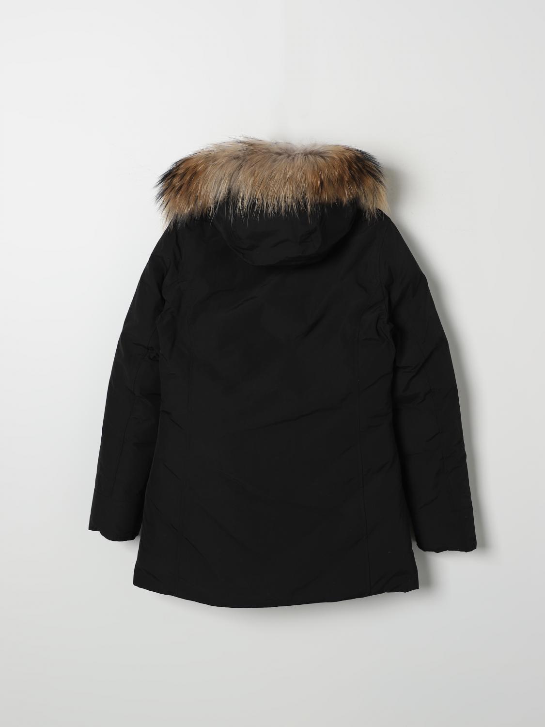 WOOLRICH COAT: Coat kids Woolrich, Black - Img 2