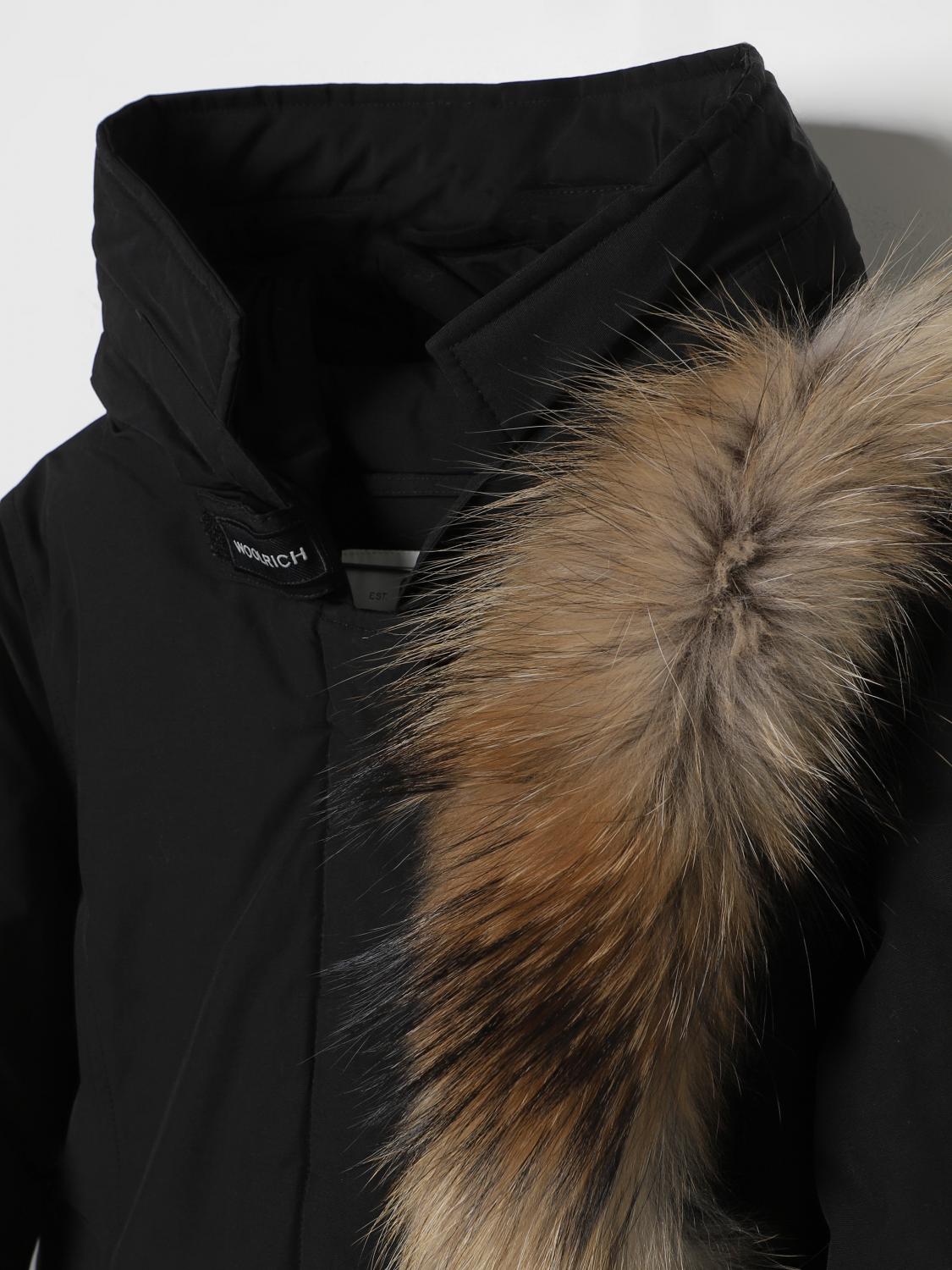 WOOLRICH COAT: Coat kids Woolrich, Black - Img 3