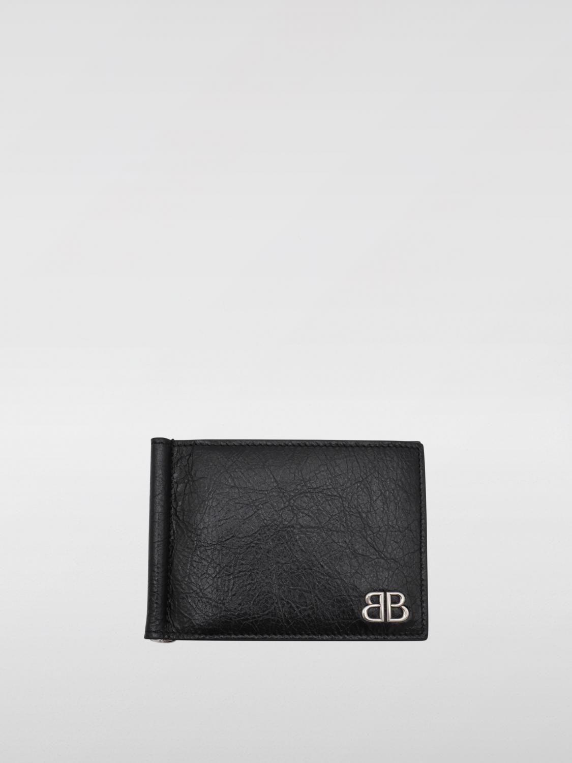Balenciaga 財布 メンズ - ブラック | 7926652AAS6 | GIGLIO.COM