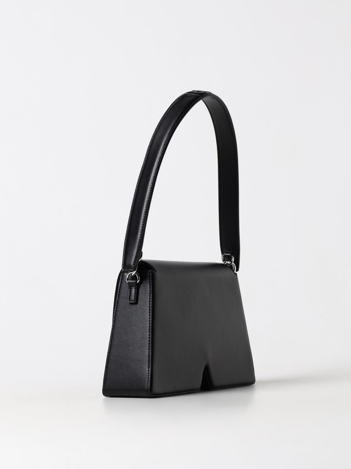 KARL LAGERFELD BORSA A SPALLA: Borsa Karl Lagerfeld in pelle sintetica , Nero - Img 2