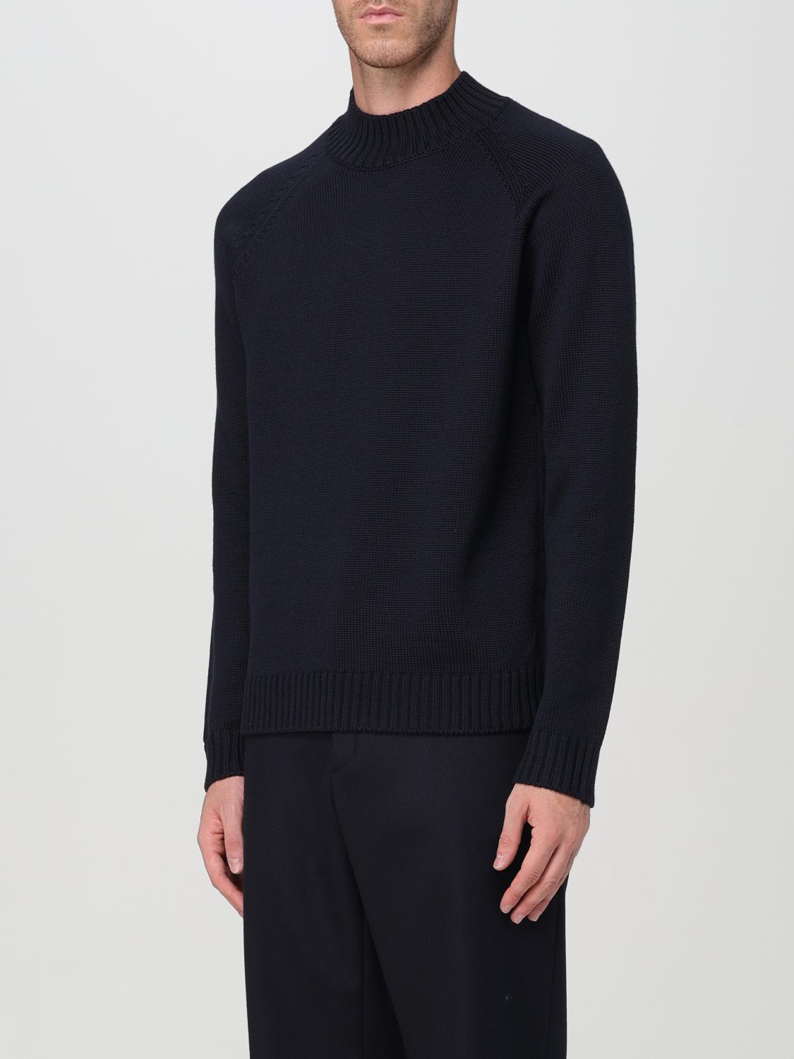 ZANONE JERSEY: Jersey hombre Zanone, Azul Oscuro - Img 3