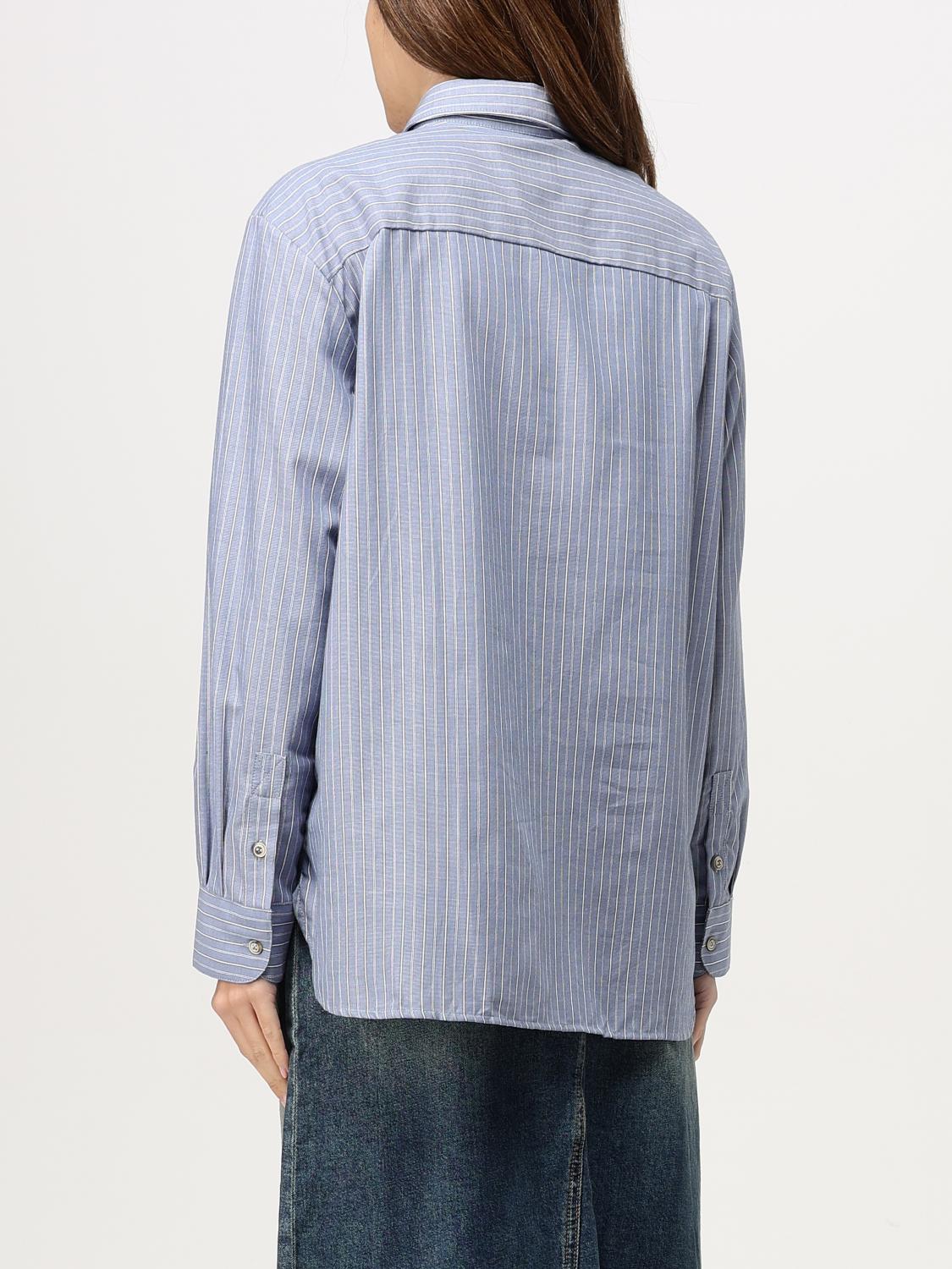 A.P.C. SHIRT: Shirt woman A.P.C., Blue 1 - Img 3