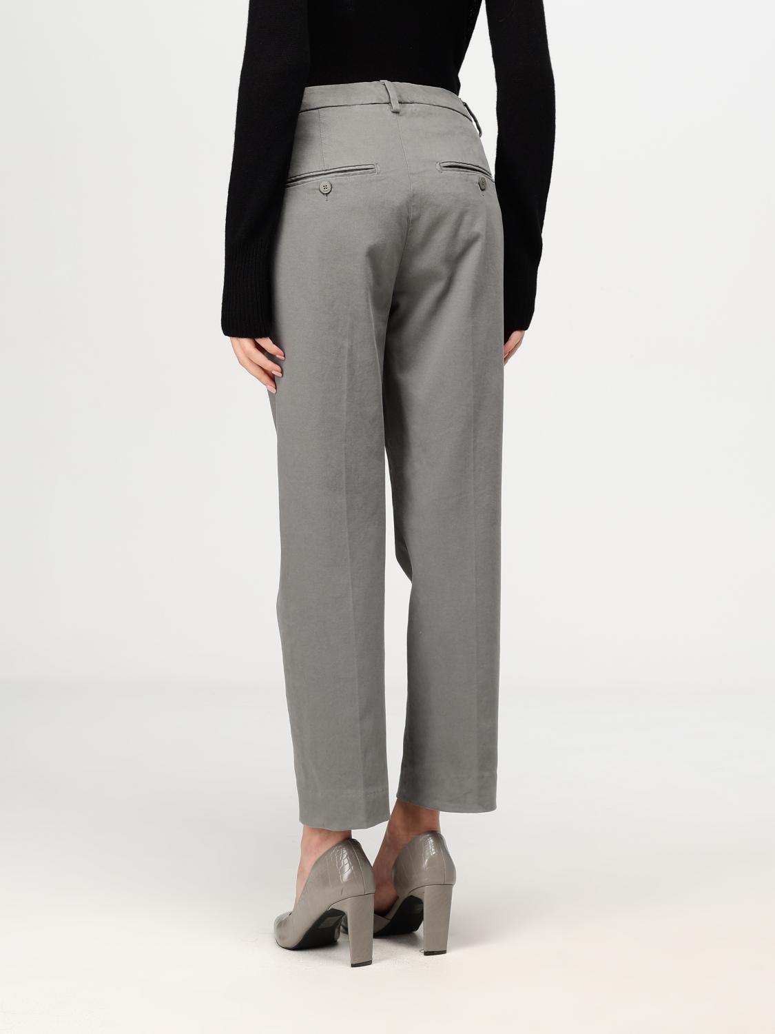 DONDUP PANTALONE: Pantalone crop Dondup, Grigio - Img 2