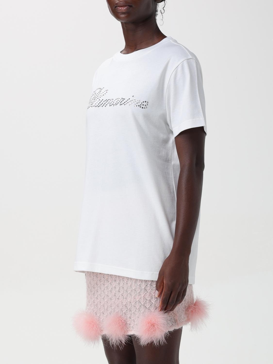 BLUMARINE CAMISETA: Camiseta mujer Blumarine, Blanco - Img 4