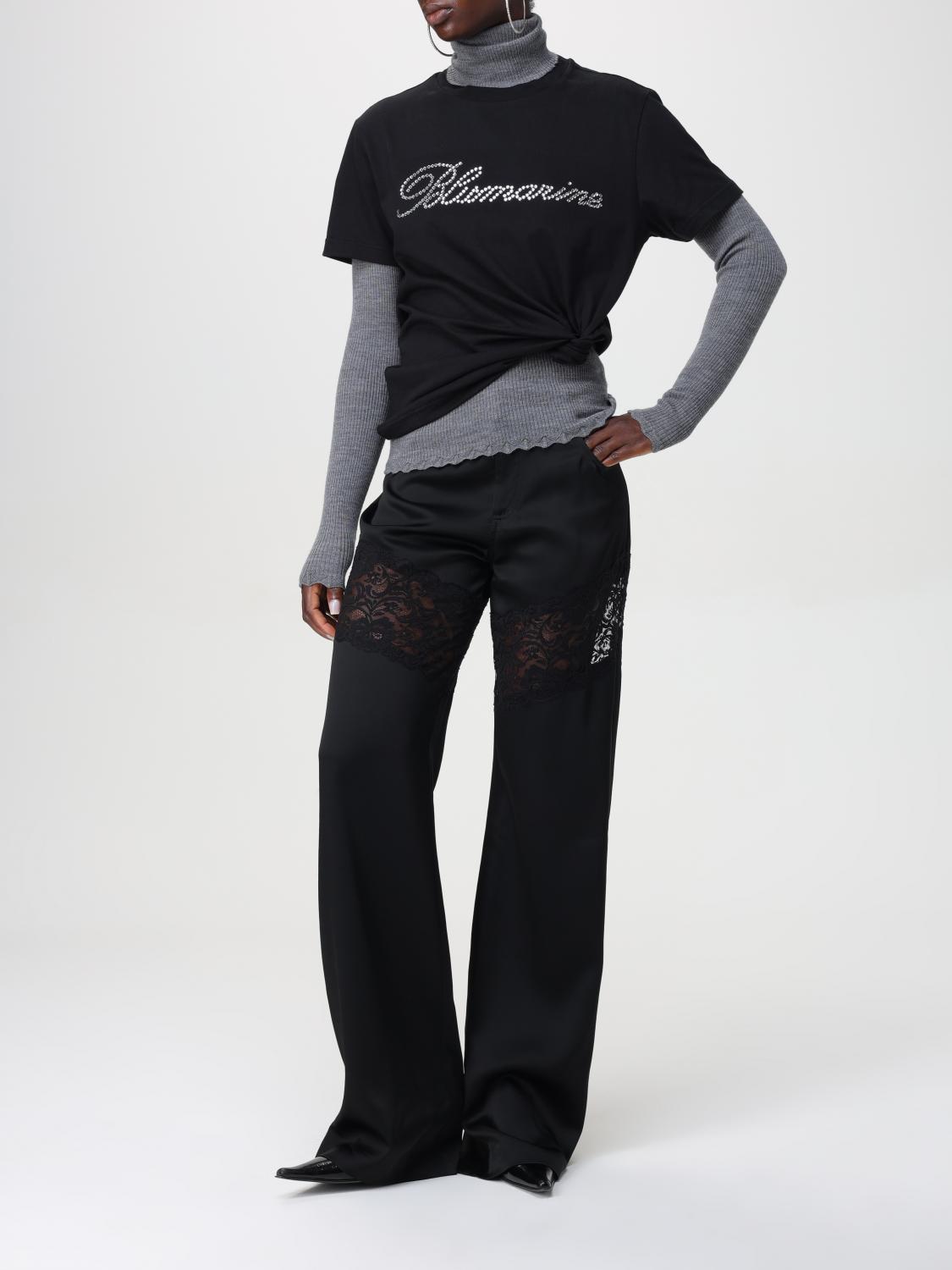 BLUMARINE CAMISETA: Camiseta mujer Blumarine, Negro - Img 2
