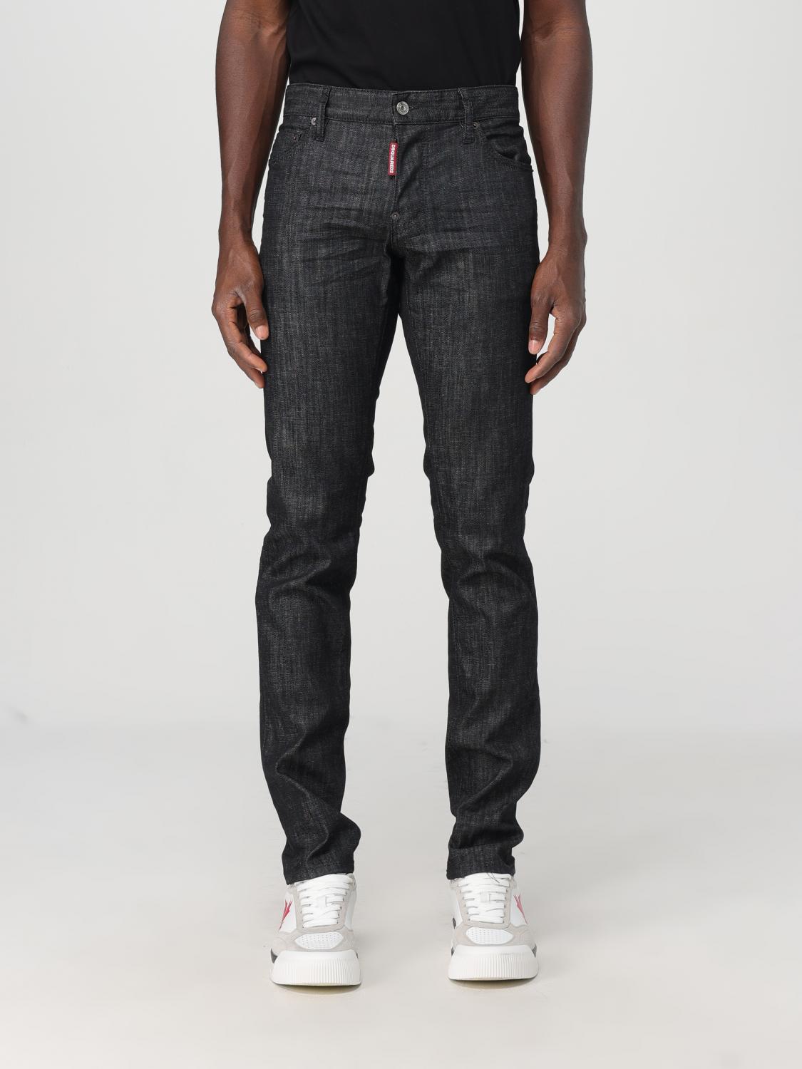 DSQUARED2 JEANS: Jeans men Dsquared2, Black - Img 1