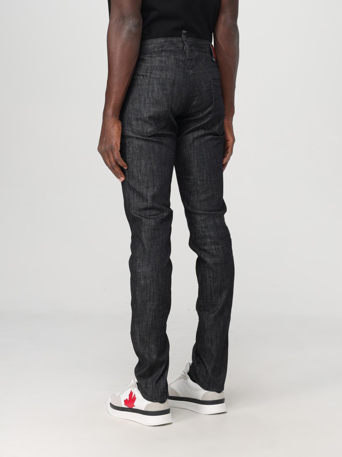 DSQUARED2 JEANS: Jeans men Dsquared2, Black - Img 3