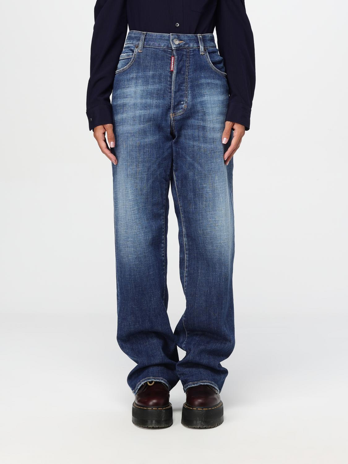 DSQUARED2 VAQUEROS: Vaquero mujer Dsquared2, Azul Oscuro - Img 1