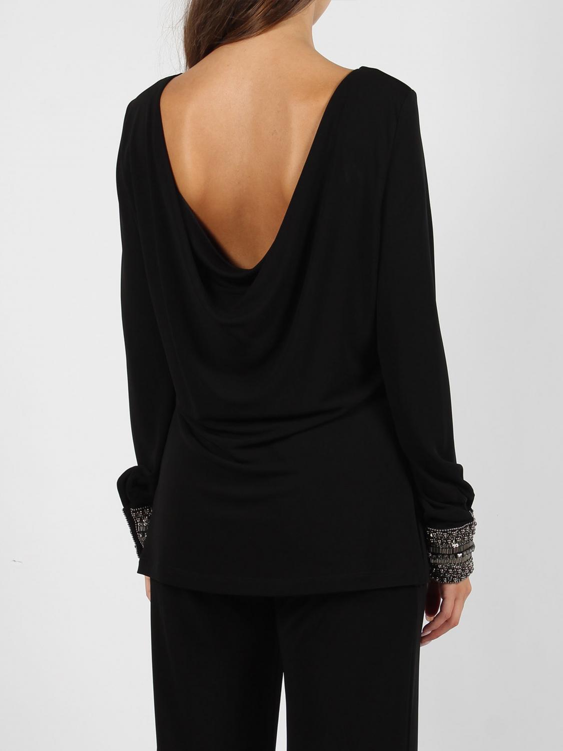 ALBERTA FERRETTI TOP: Top woman Alberta Ferretti, Black - Img 2