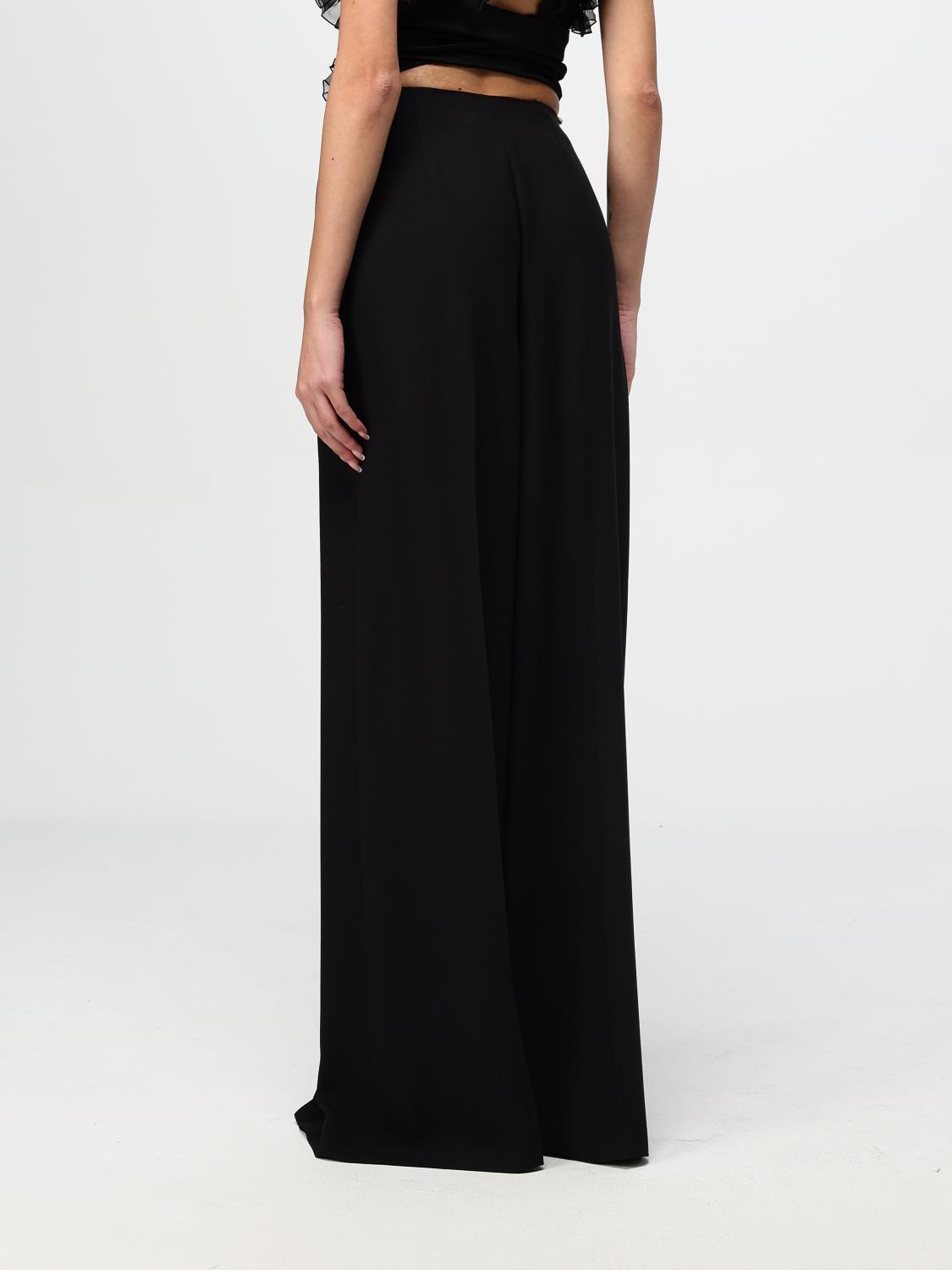 ALBERTA FERRETTI 팬츠: 팬츠 여성 Alberta Ferretti, 블랙 - Img 3