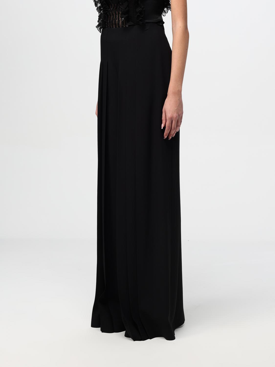 ALBERTA FERRETTI 팬츠: 팬츠 여성 Alberta Ferretti, 블랙 - Img 4
