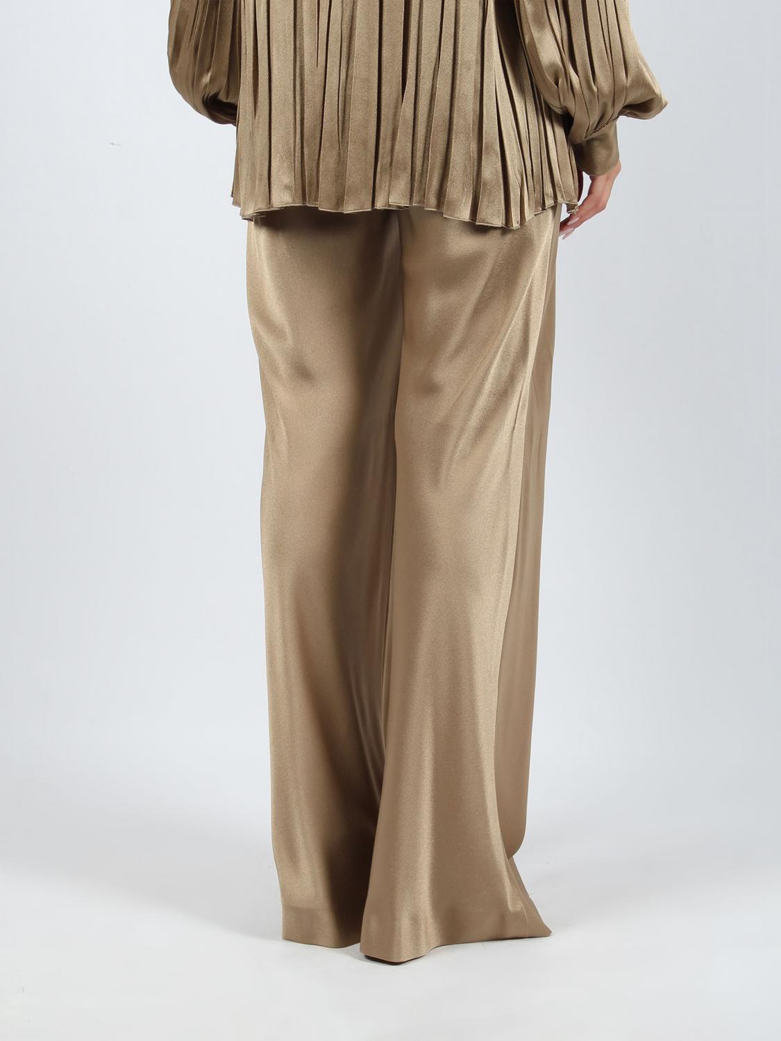 ALBERTA FERRETTI PANTS: Pants woman Alberta Ferretti, Beige - Img 2