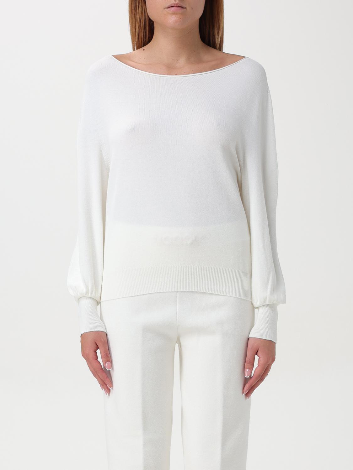 TWINSET PULLOVER: Pullover damen Twinset, Weiß - Img 1