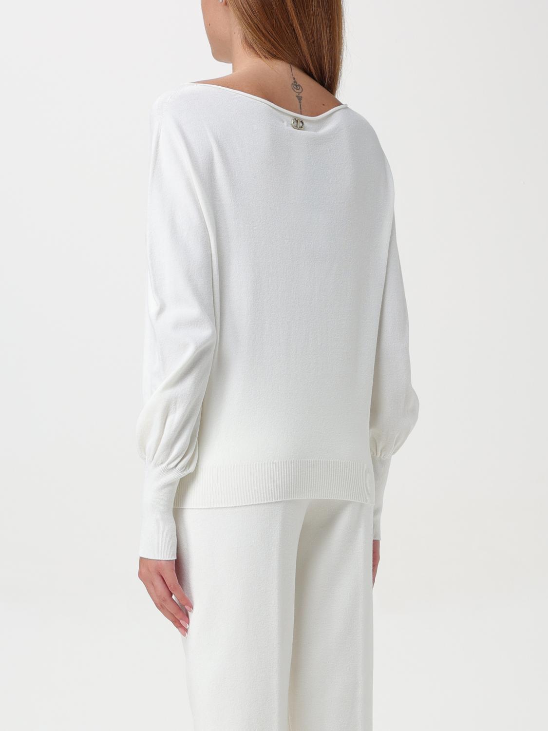 TWINSET PULLOVER: Pullover damen Twinset, Weiß - Img 2
