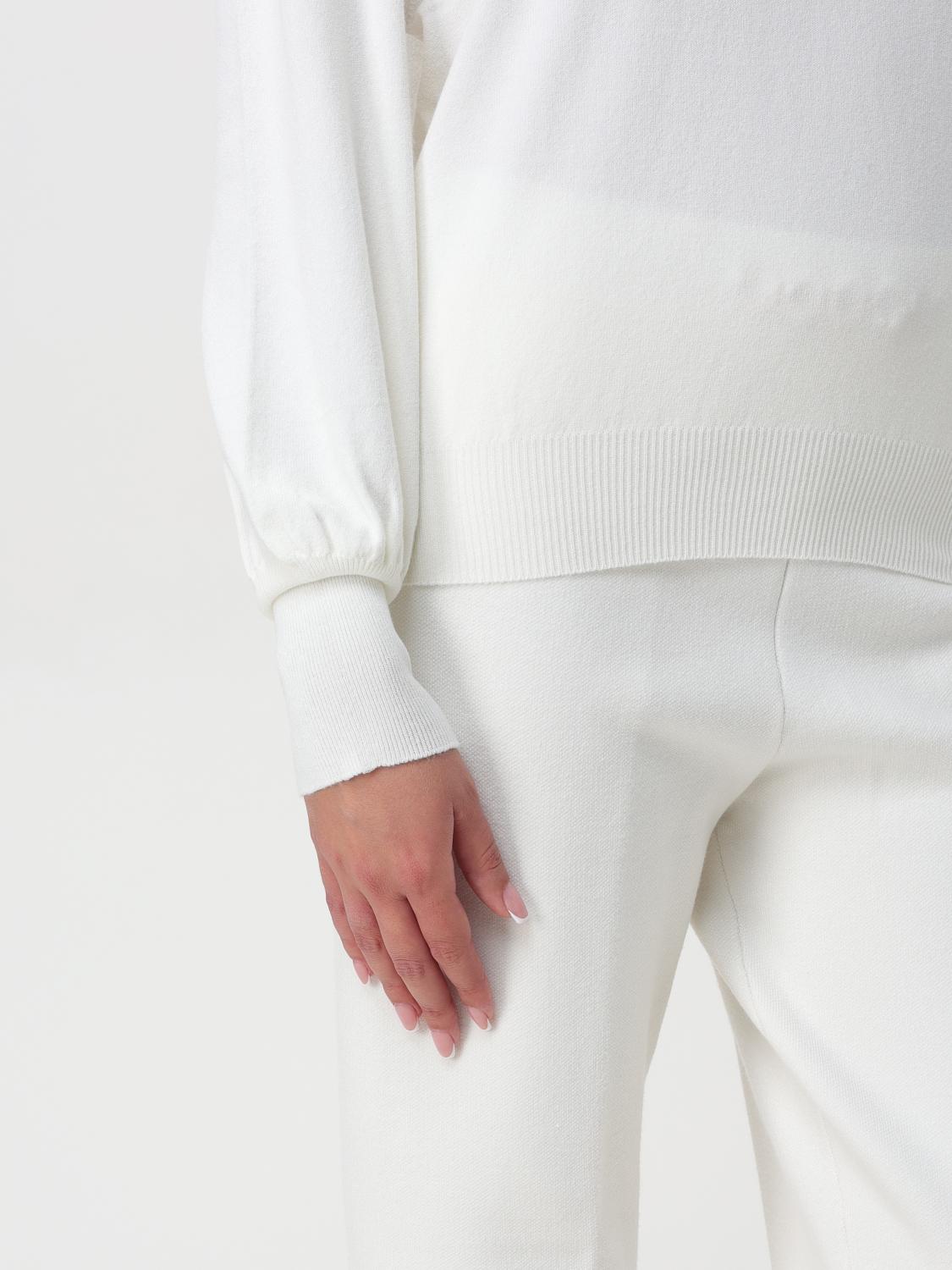 TWINSET PULLOVER: Pullover damen Twinset, Weiß - Img 3