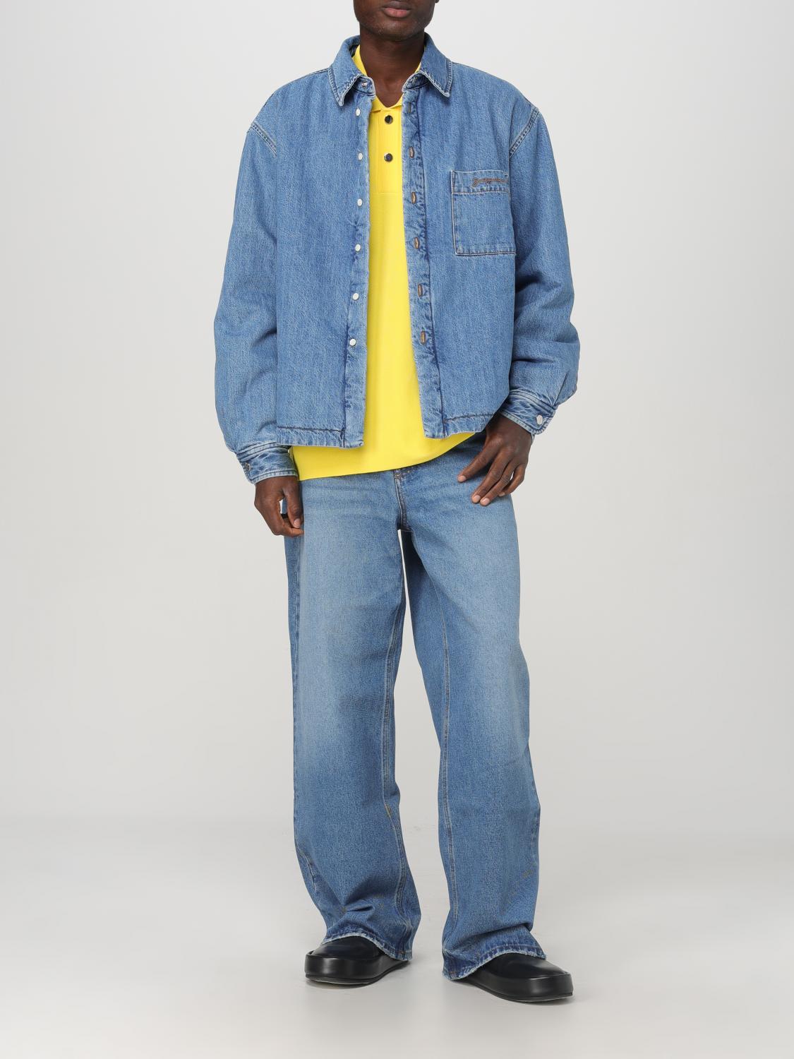 JACQUEMUS CAMICIA: Overshirt Jacquemus in denim , Denim - Img 2