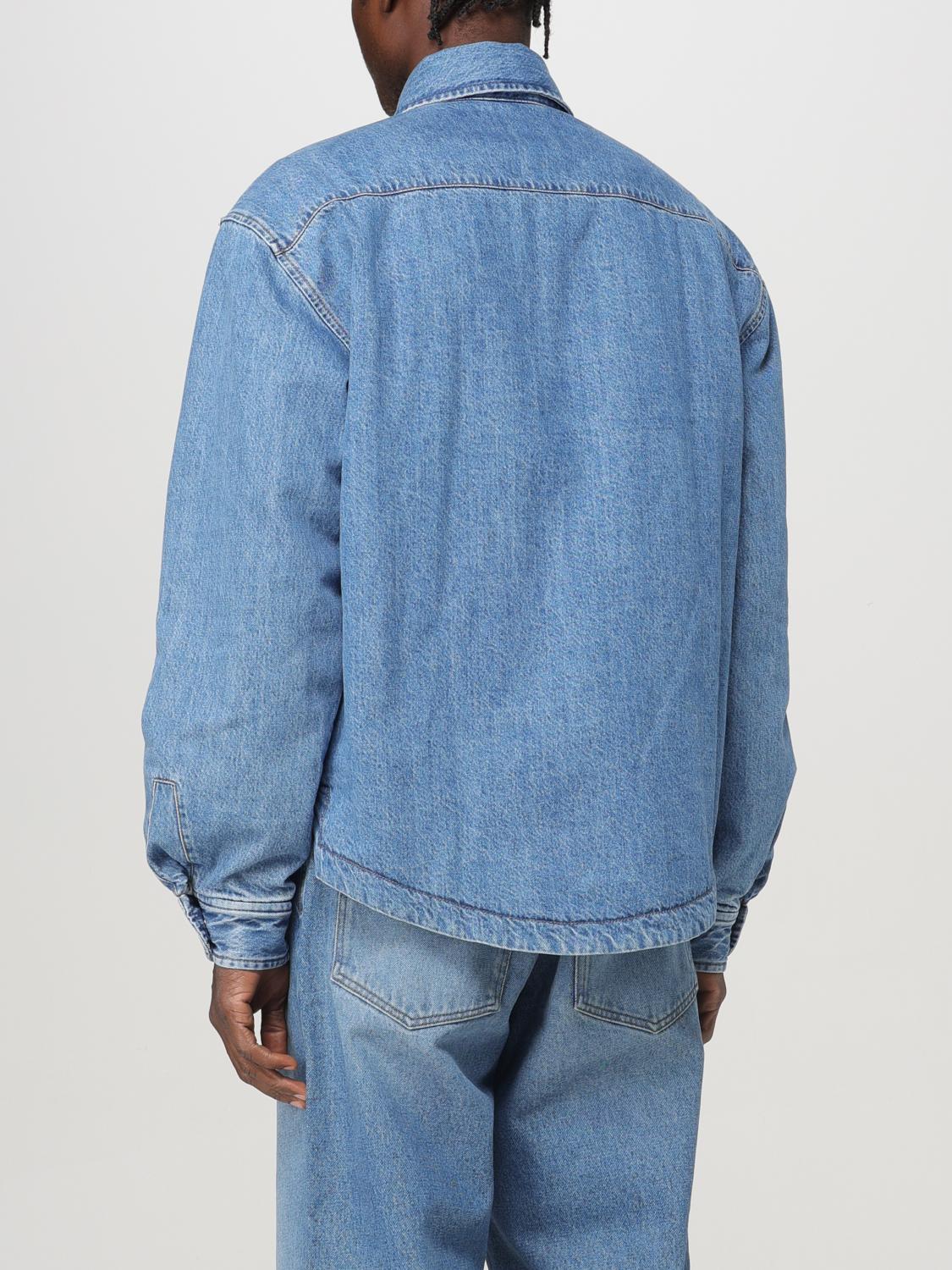 JACQUEMUS CAMICIA: Overshirt Jacquemus in denim , Denim - Img 3