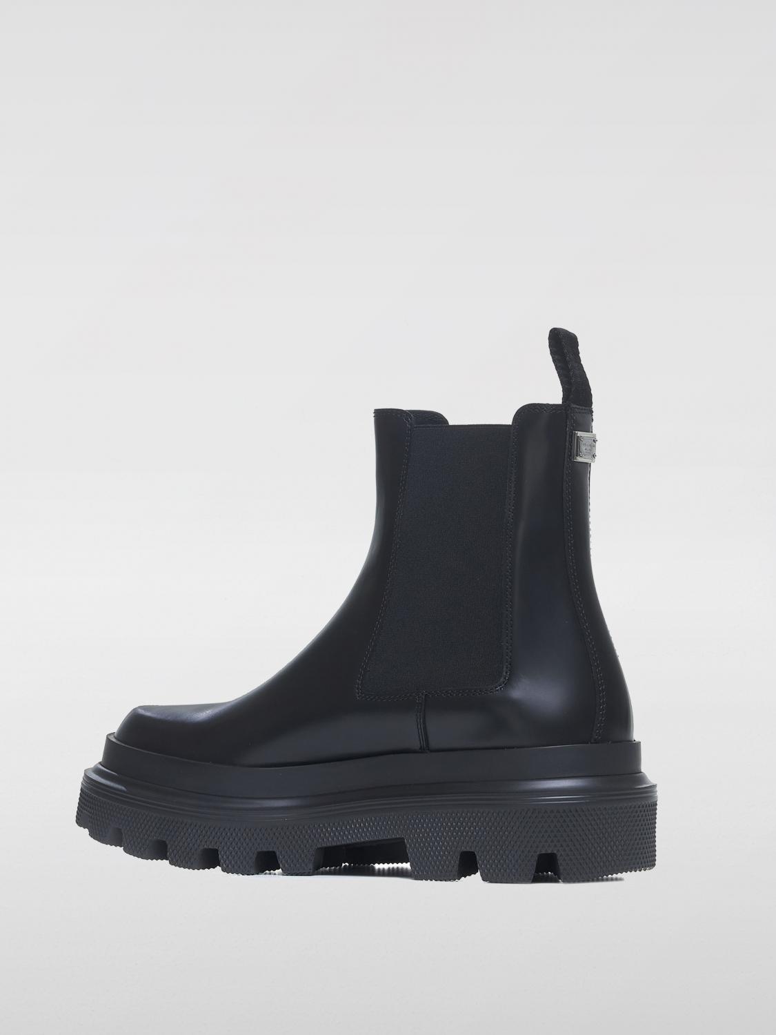 DOLCE & GABBANA BOOTS: Shoes men Dolce & Gabbana, Black - Img 3