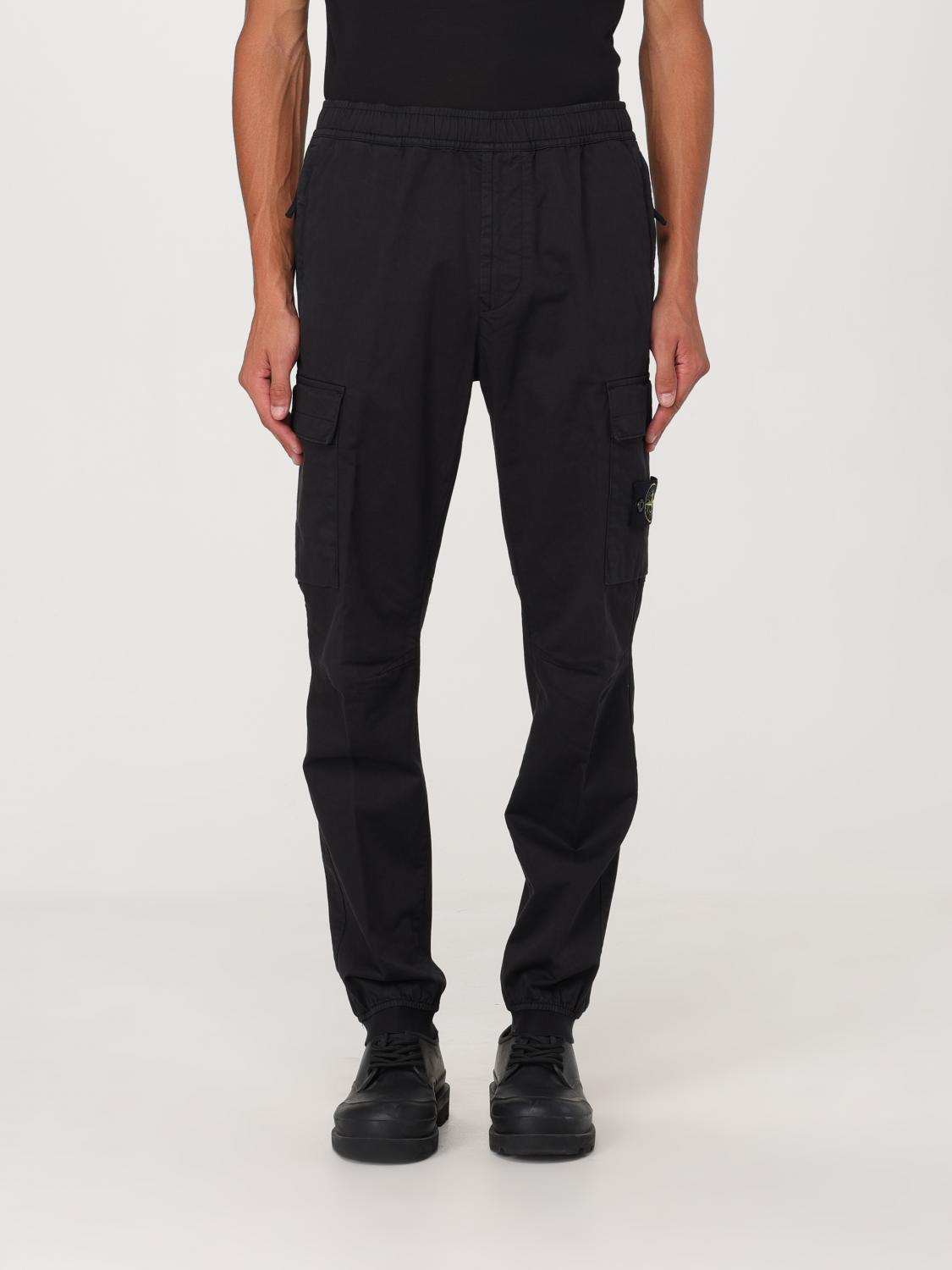 Stone Island パンツ メンズ - ブラック | 811531314 | GIGLIO.COM