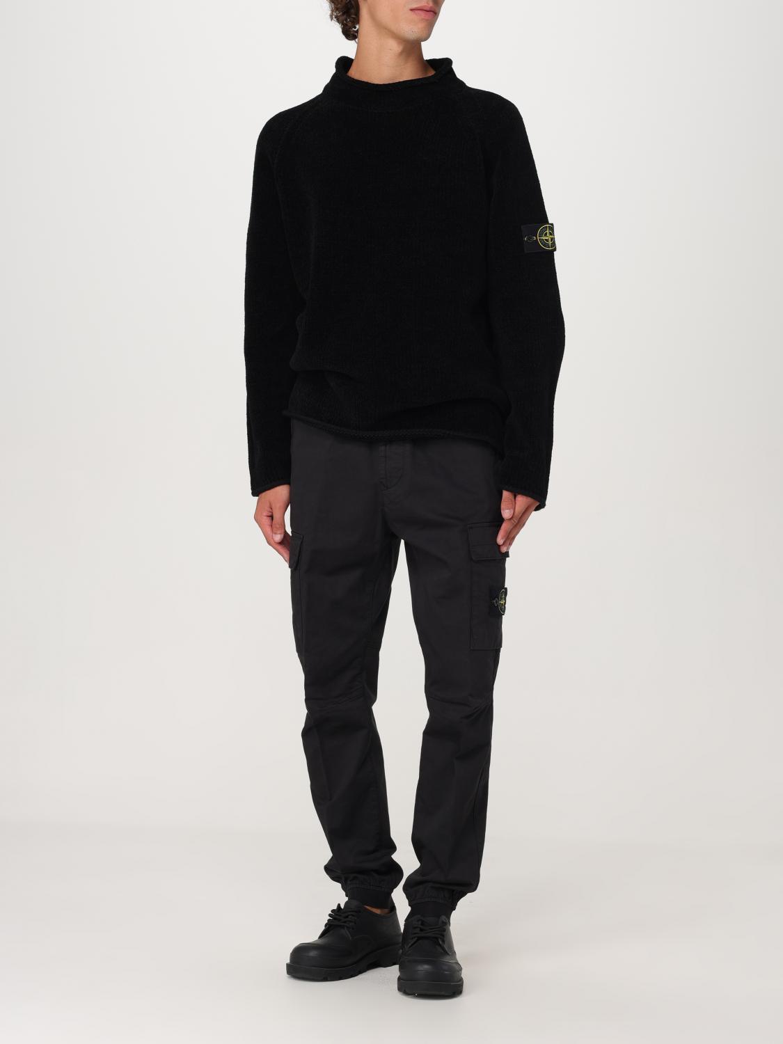 Stone Island パンツ メンズ - ブラック | 811531314 | GIGLIO.COM