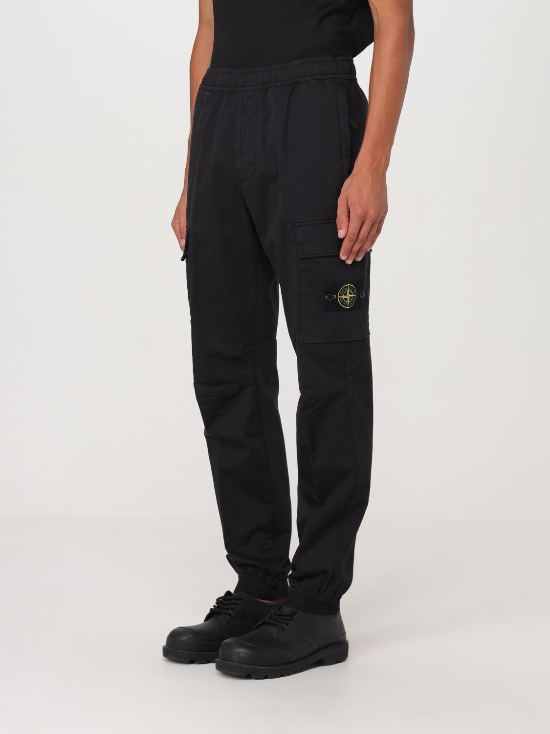 Stone Island パンツ メンズ - ブラック | 811531314 | GIGLIO.COM