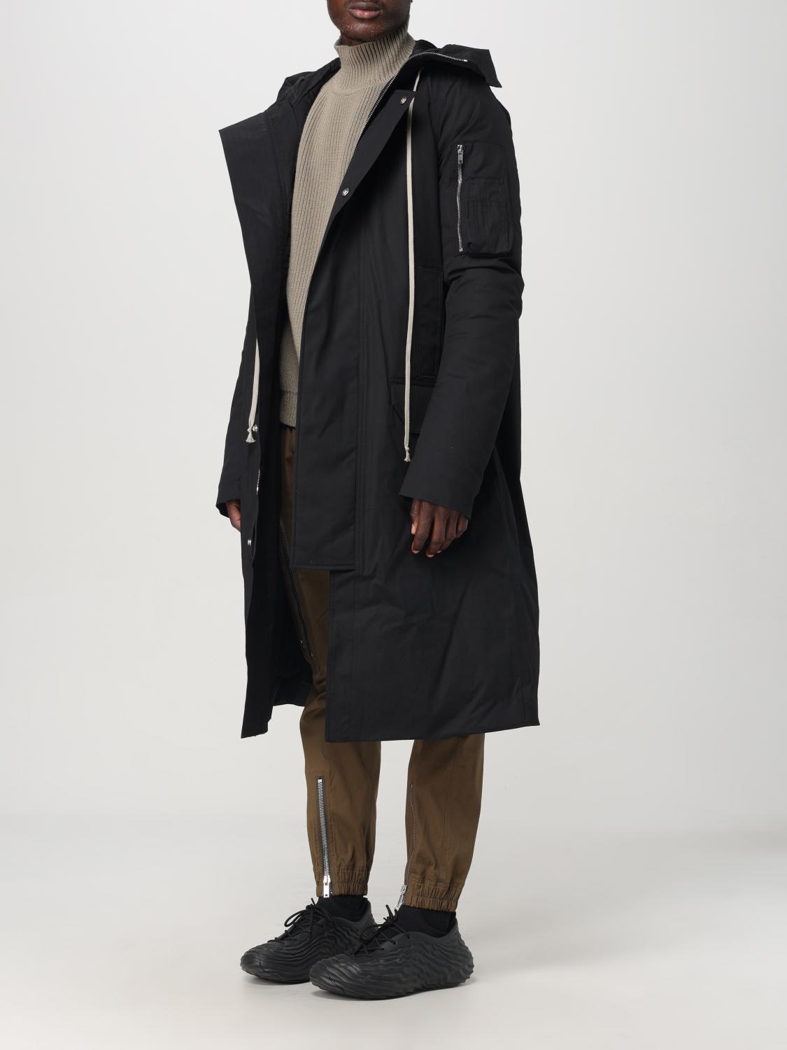 RICK OWENS JACKET: Coat men Rick Owens, Black - Img 4