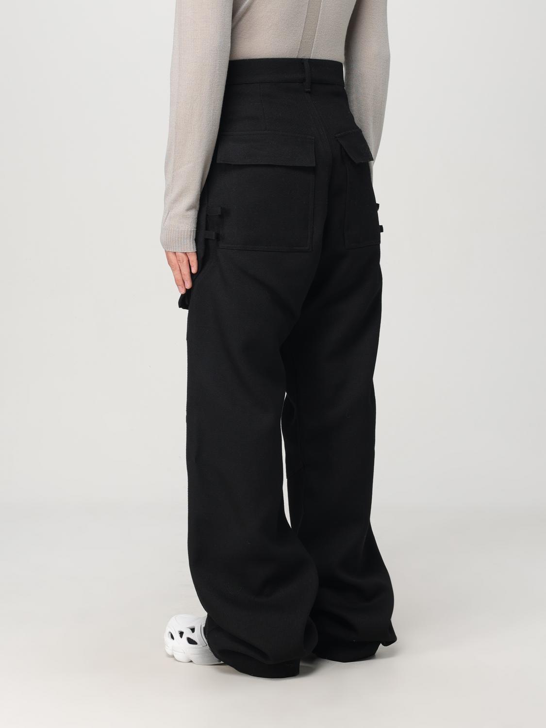 RICK OWENS PANTS: Jeans men Rick Owens, Black - Img 3