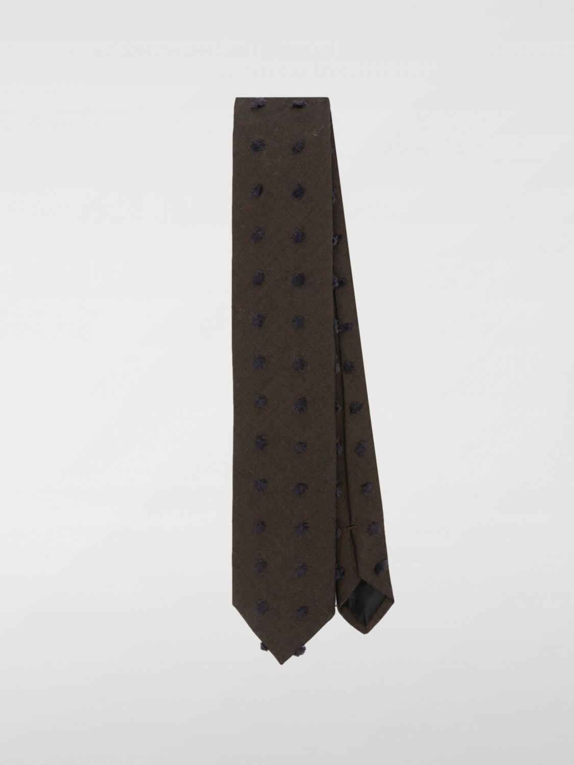 LANVIN TIE: Tie men Lanvin, Brown - Img 1