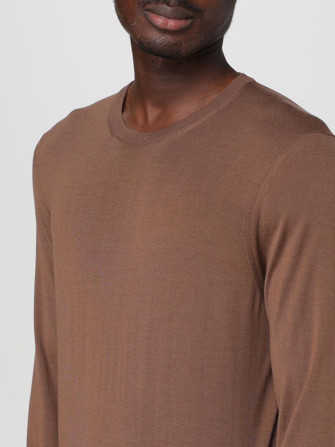 DRUMOHR SWEATER: Sweater men Drumohr, Brown - Img 3