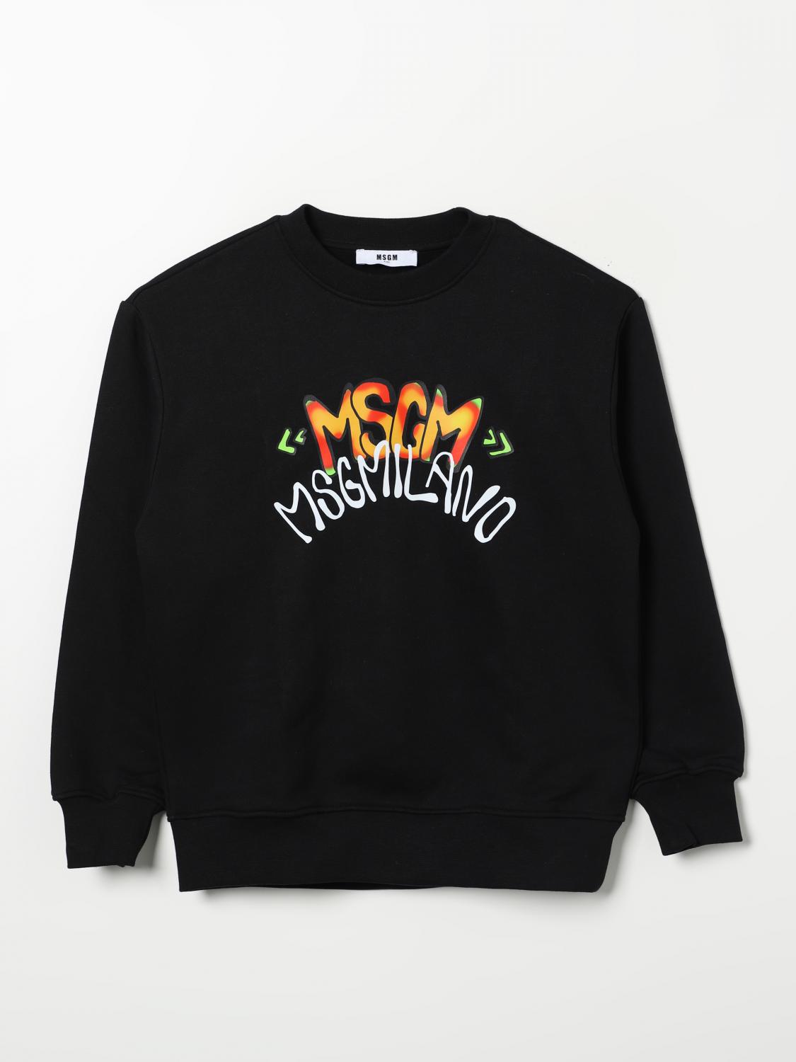 MSGM KIDS PULL: Pull enfant MSGM Kids, Noir - Img 1