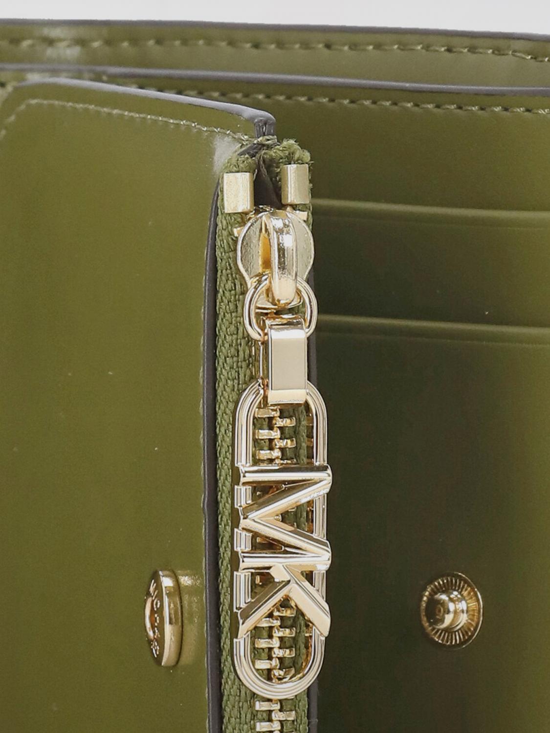 MICHAEL KORS GELDBÖRSE: Geldbeutel damen Michael Kors, Grün - Img 4