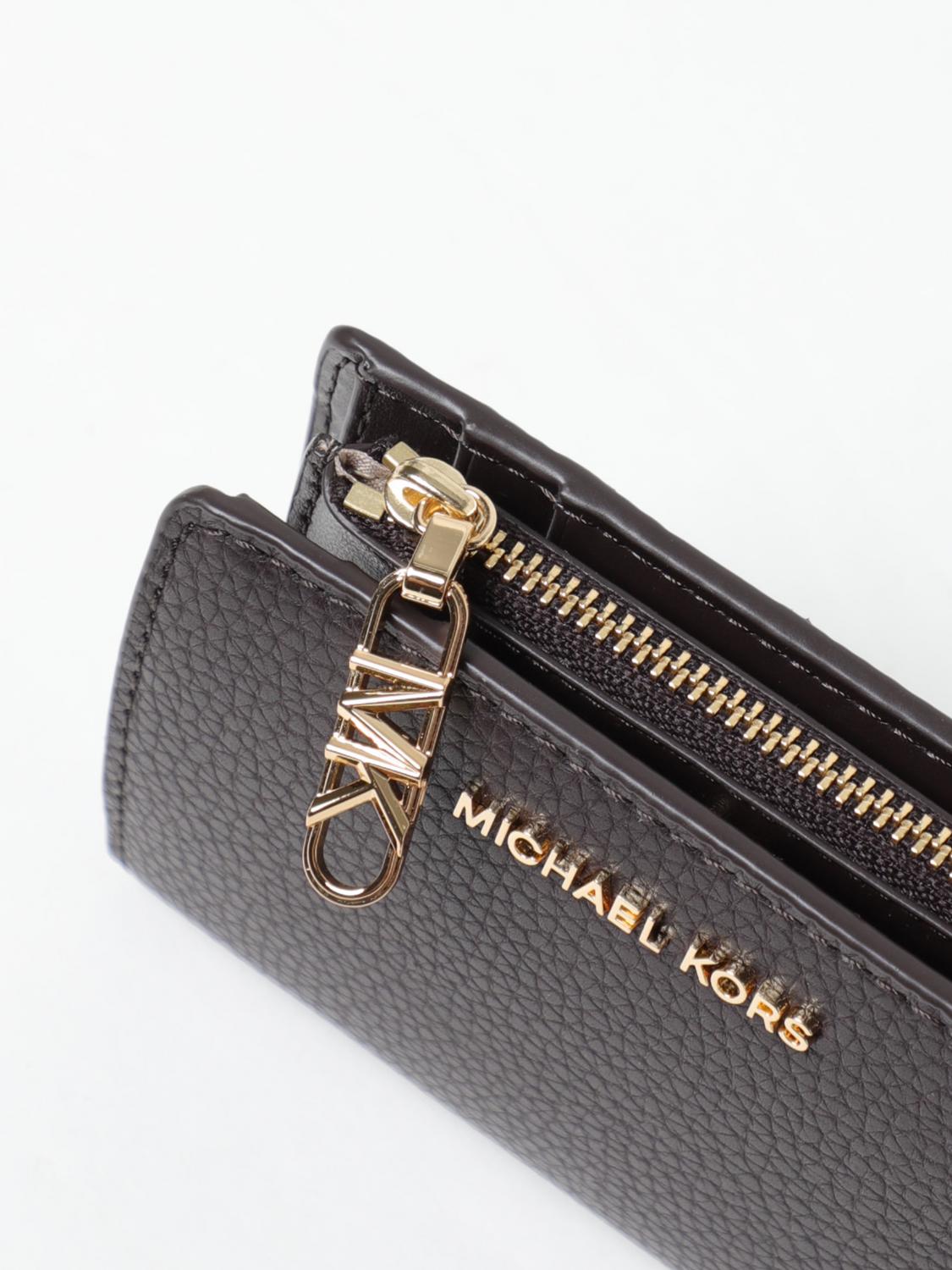 MICHAEL KORS WALLET: Wallet woman Michael Kors, Dark - Img 4
