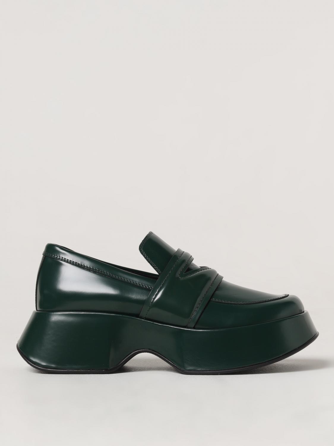 VIC MATIÉ LOAFERS: Loafers woman Vic MatiÉ, Green - Img 1