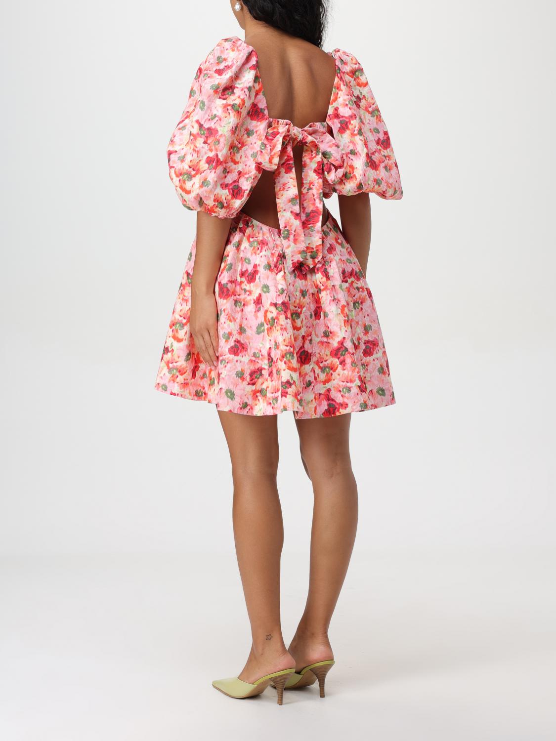 zimmermann dress red Rebellion Tuck Midi Comfort and lightness Zimmermann - Tranquillity printed organza