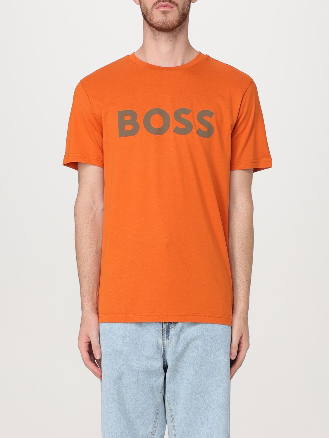 Boss orange t shirt herren hotsell