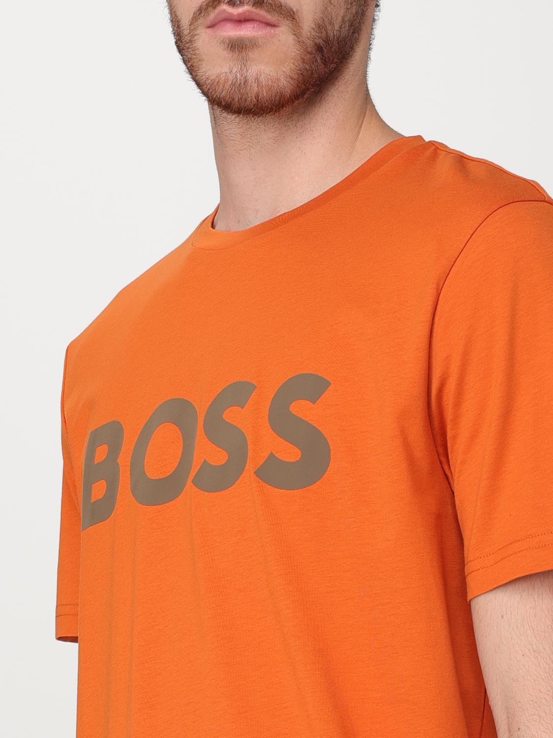 BOSS CAMISETA: Camiseta hombre Boss, Naranja - Img 3