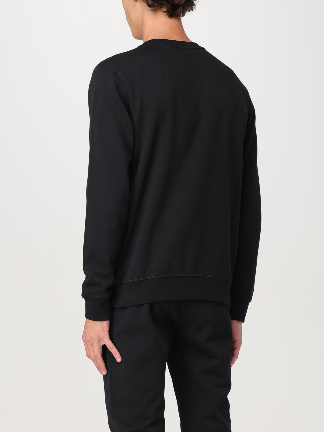 BOSS JERSEY: Jersey Boss de algodón con cuello redondo, Negro - Img 2