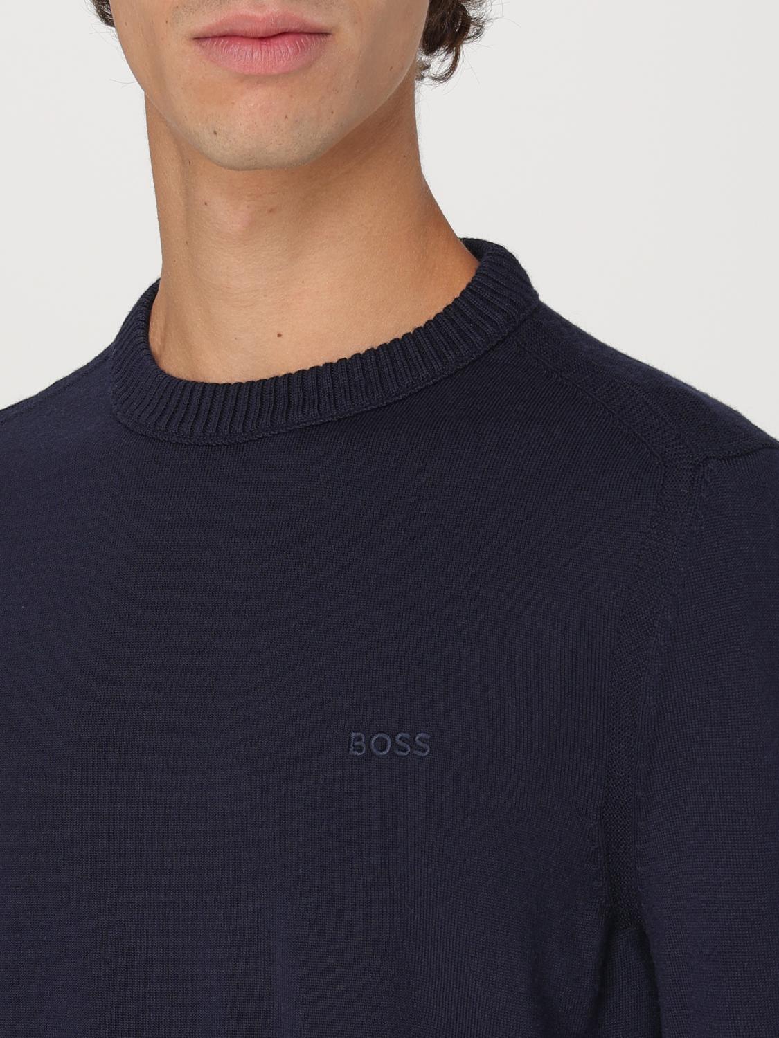 BOSS PULLOVER: Pullover herren Boss, Blau - Img 3