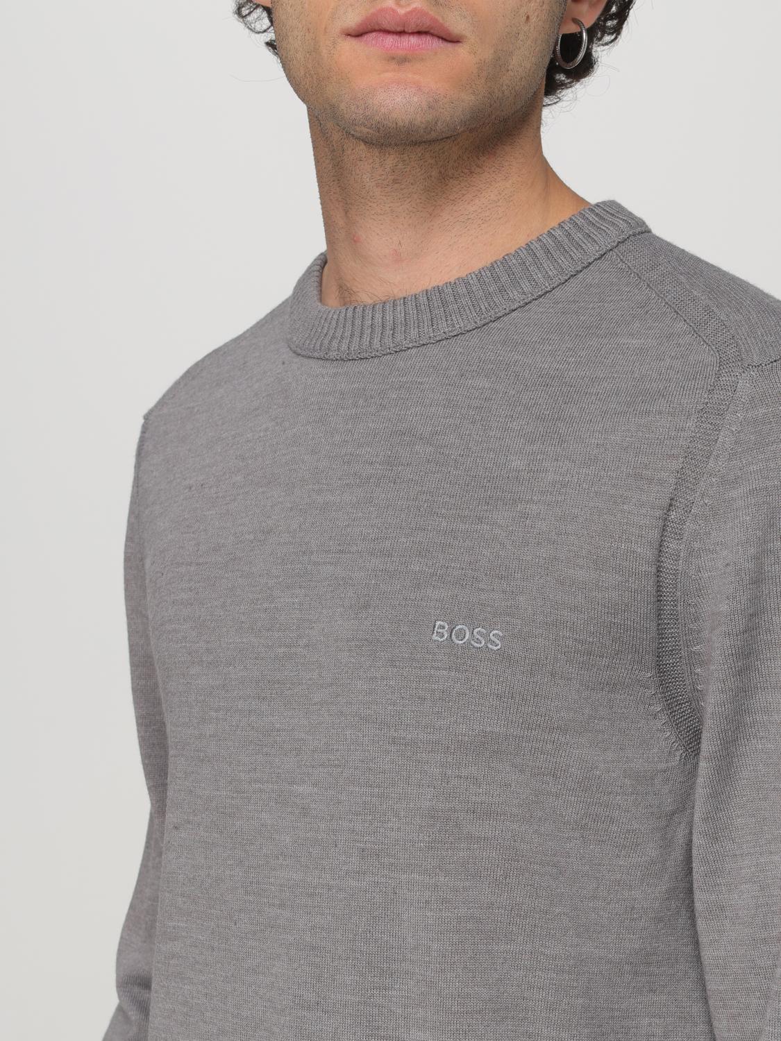 BOSS PULL: Pull homme Boss, Gris - Img 3