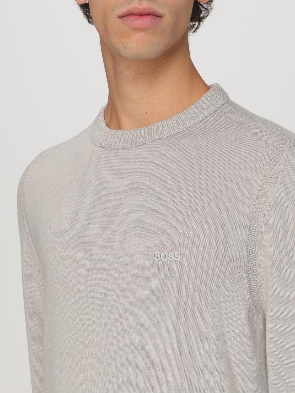 BOSS PULL: Pull homme Boss, Beige - Img 3