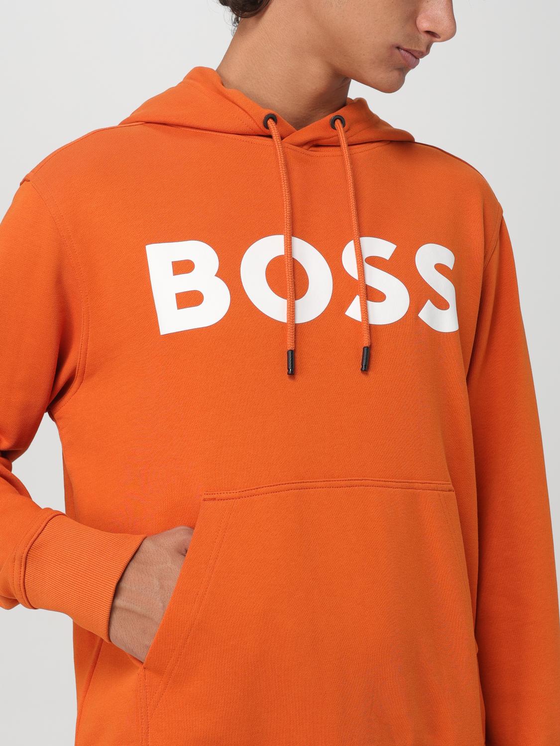 BOSS スウェットシャツ: スウェットシャツ メンズ Boss, オレンジ - Img 3