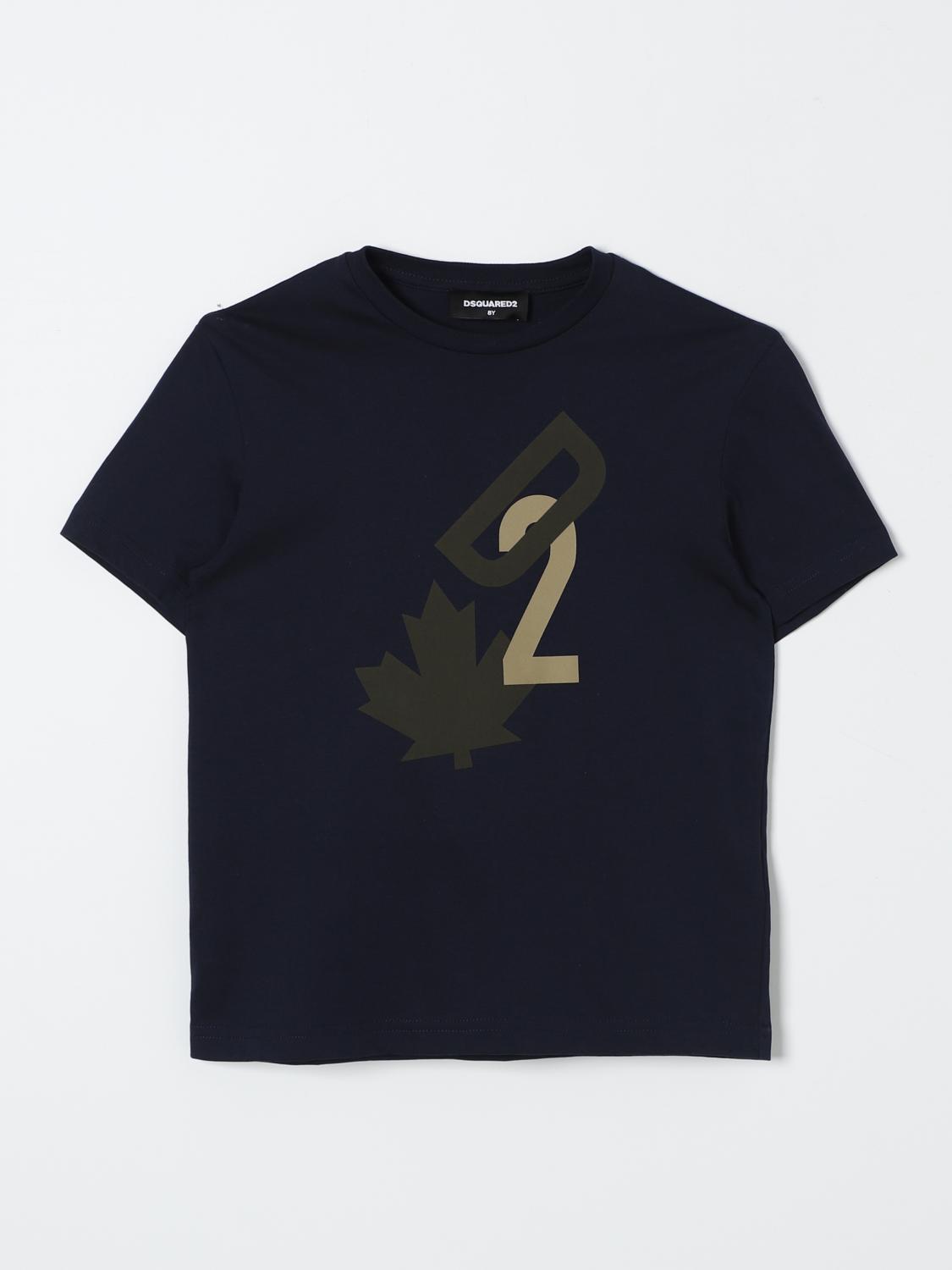 DSQUARED2 T-SHIRT: T-shirt kids Dsquared2, Blue - Img 1