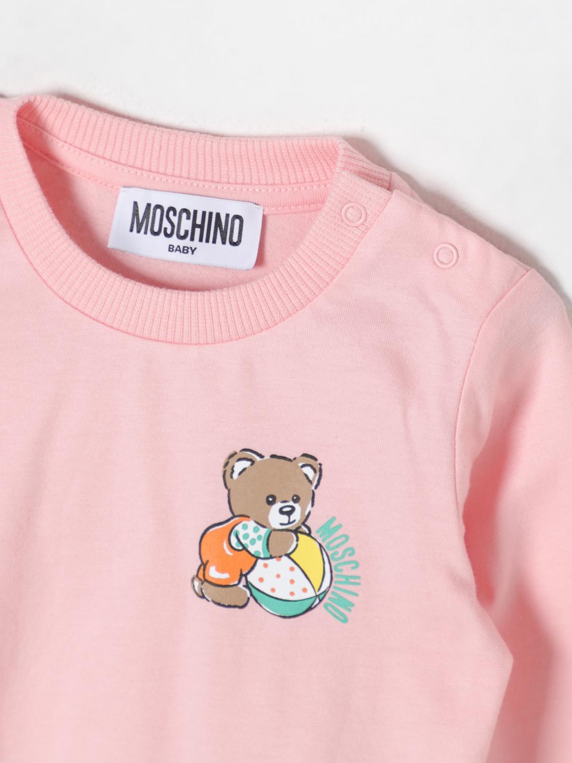 MOSCHINO T-SHIRT: T-shirt kids Moschino, Pink - Img 3