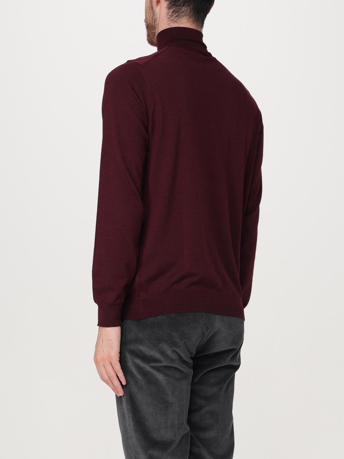 DRUMOHR PULLOVER: Pullover herren Drumohr, Burgunderrot - Img 2