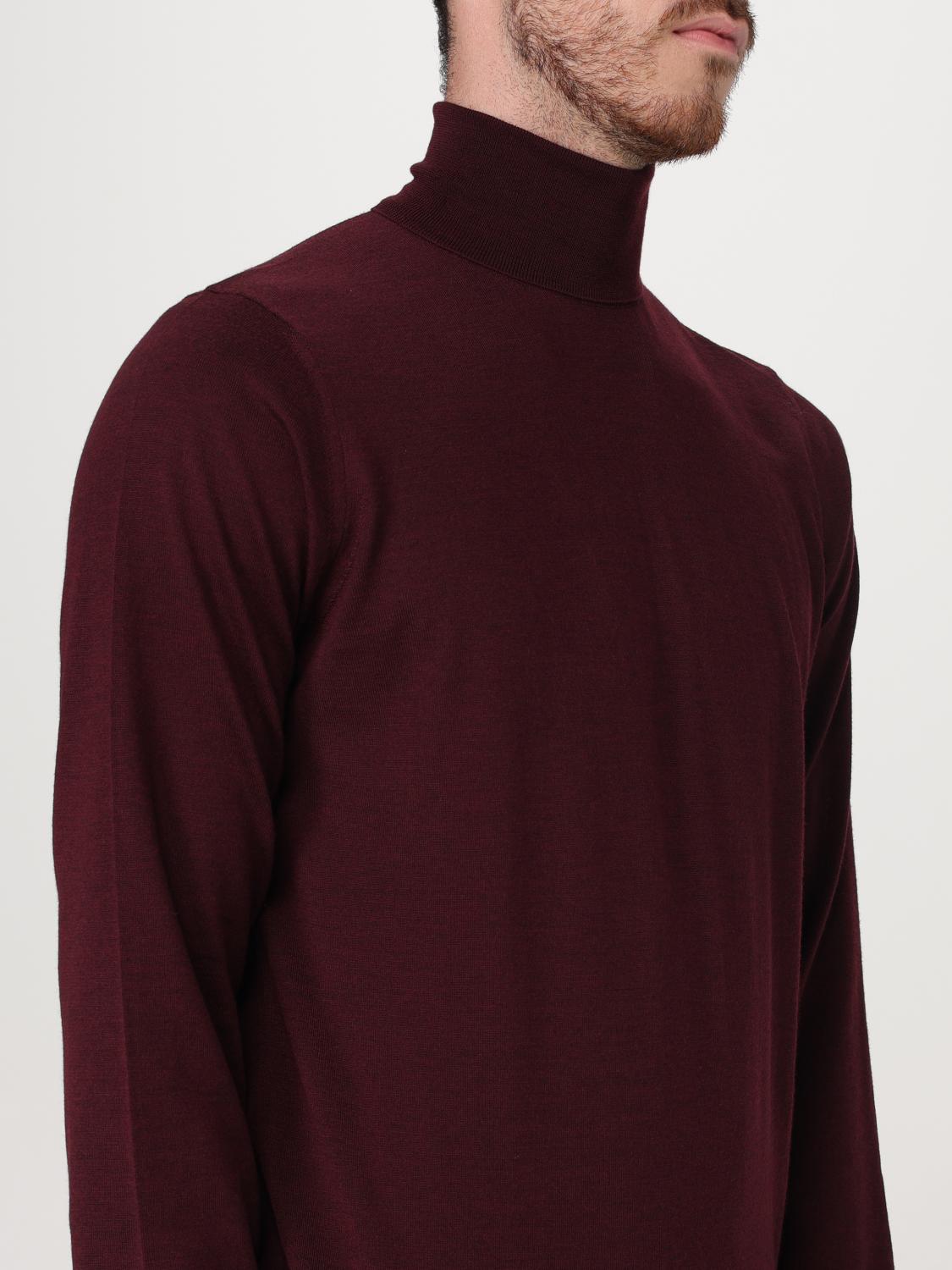 DRUMOHR PULLOVER: Pullover herren Drumohr, Burgunderrot - Img 3