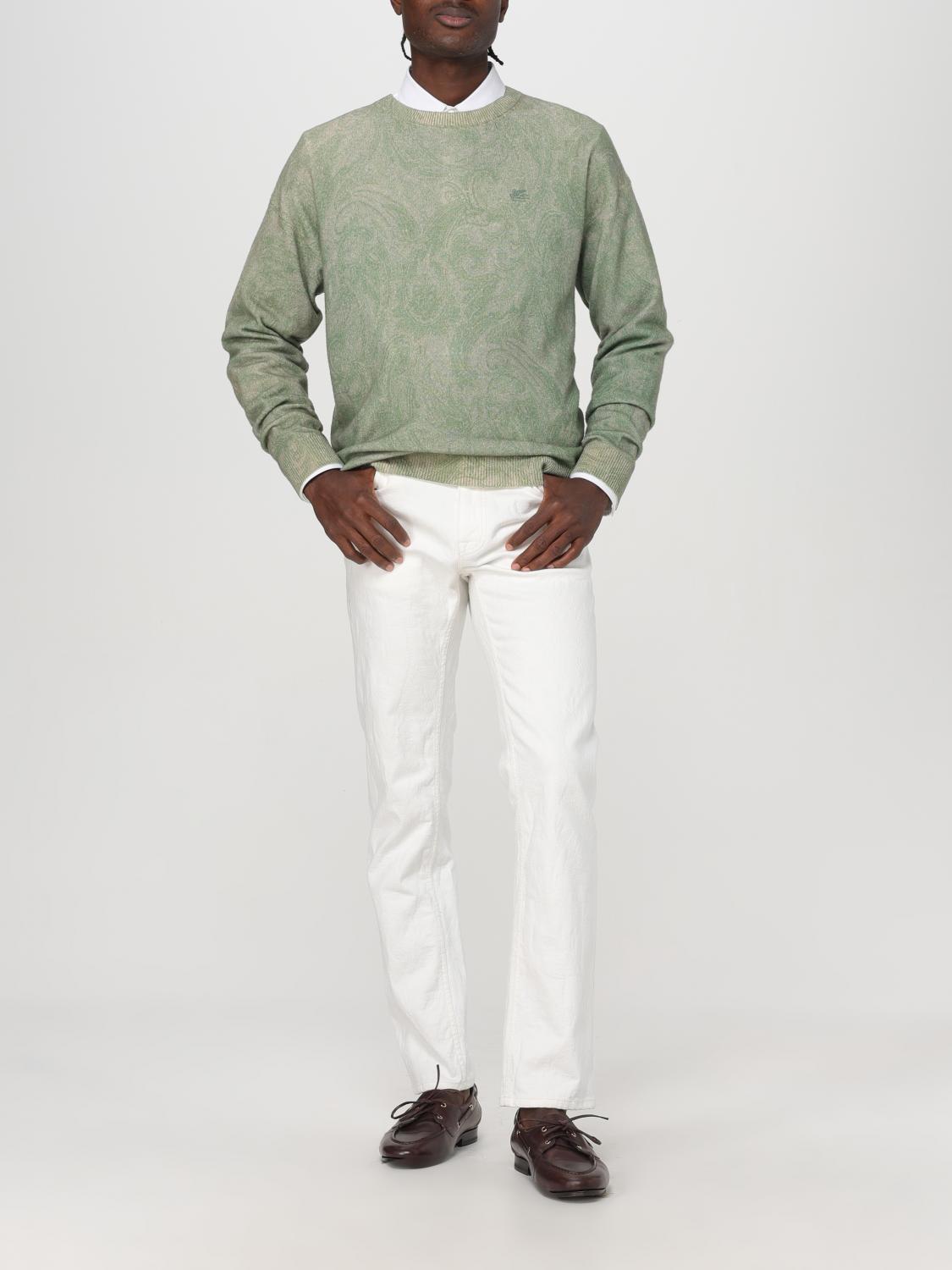 ETRO PULLOVER: Pullover herren Etro, Grün - Img 2