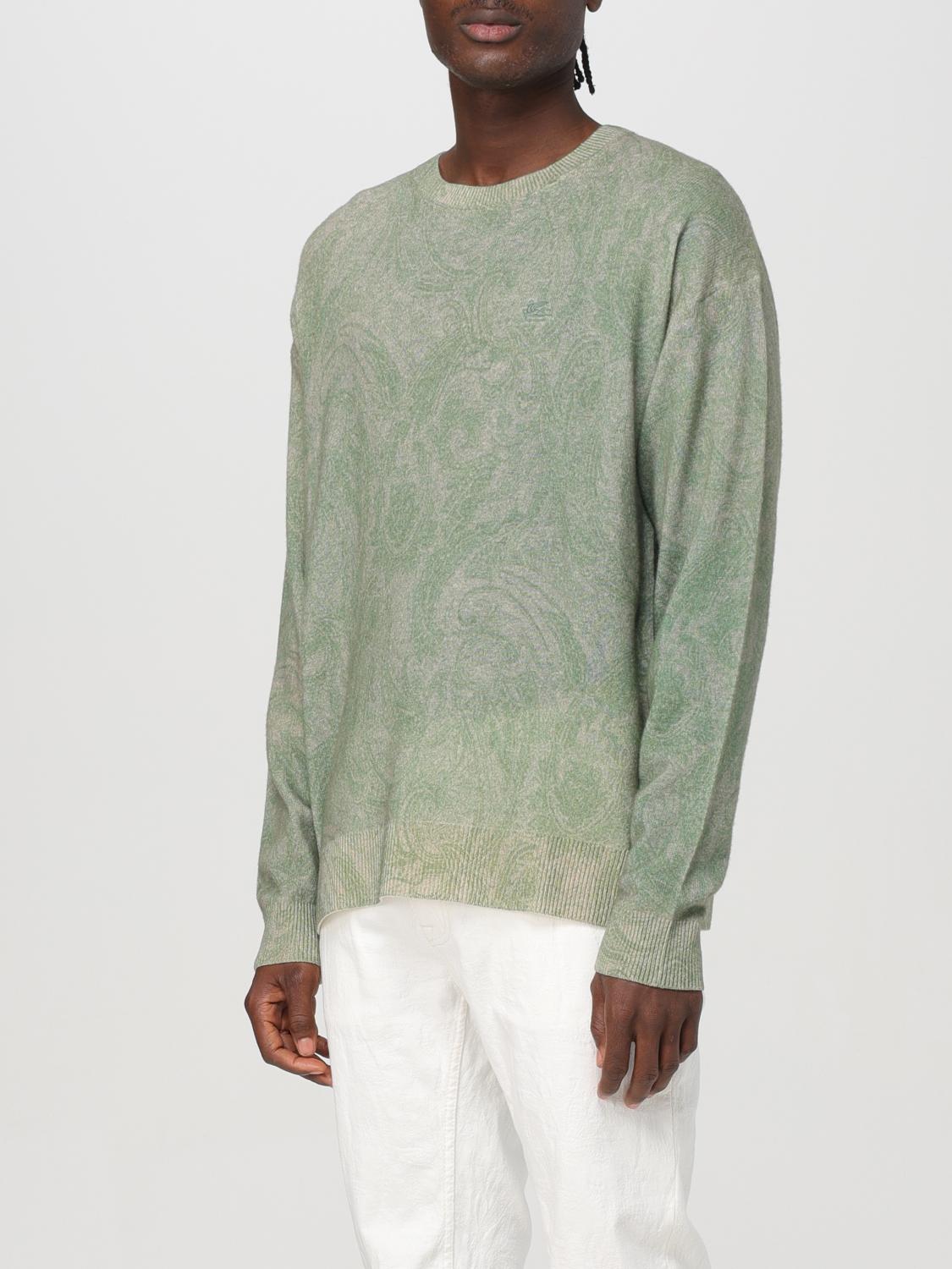 ETRO PULLOVER: Pullover herren Etro, Grün - Img 4