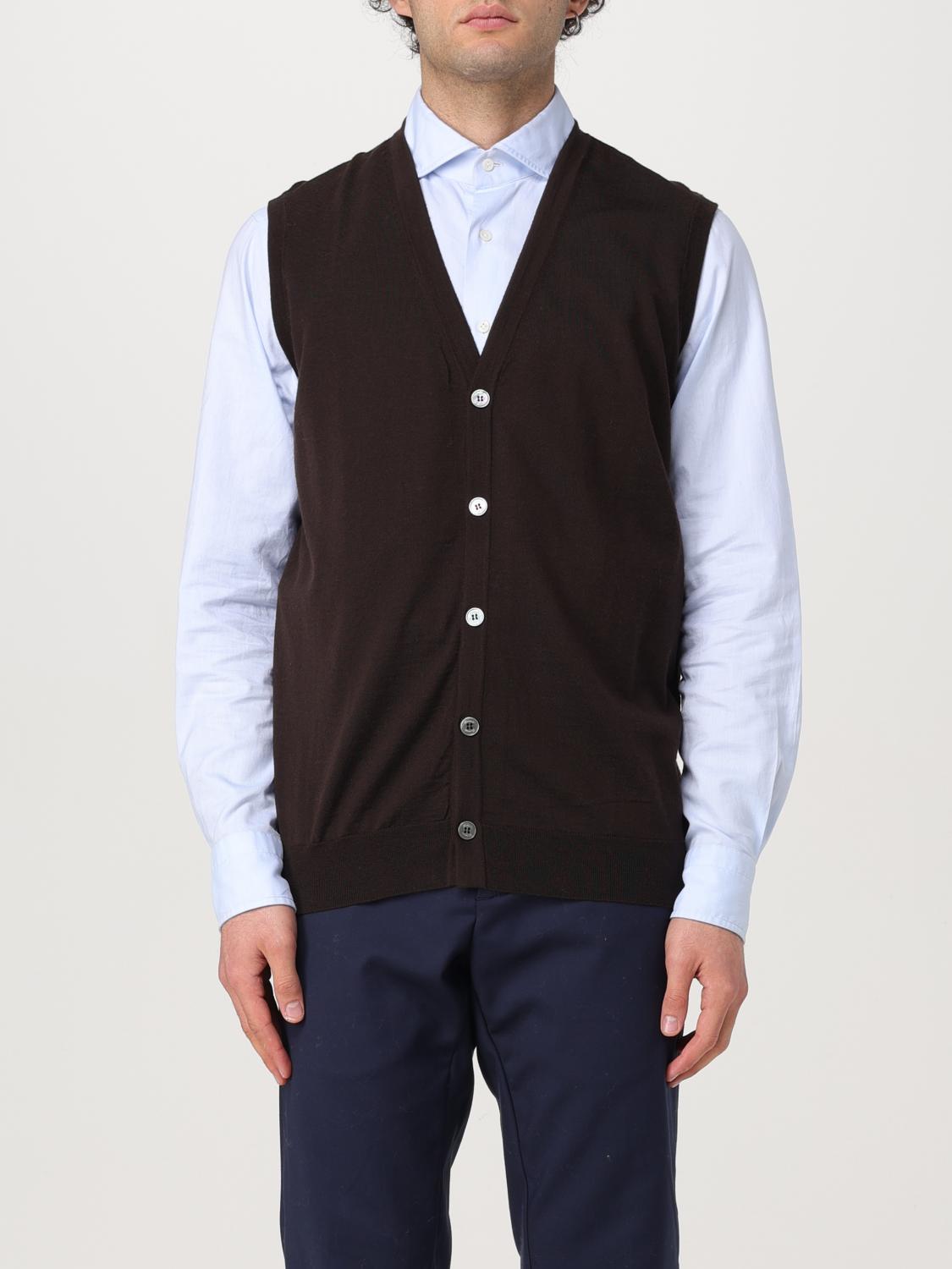 DRUMOHR CARDIGAN: Cardigan homme Drumohr, Marron - Img 1