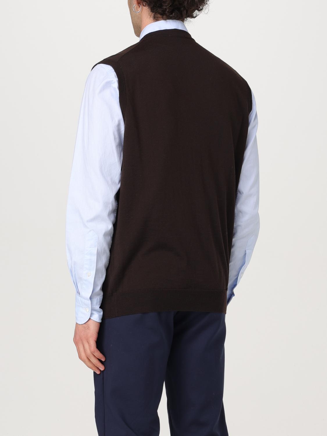 DRUMOHR CARDIGAN: Cardigan homme Drumohr, Marron - Img 2