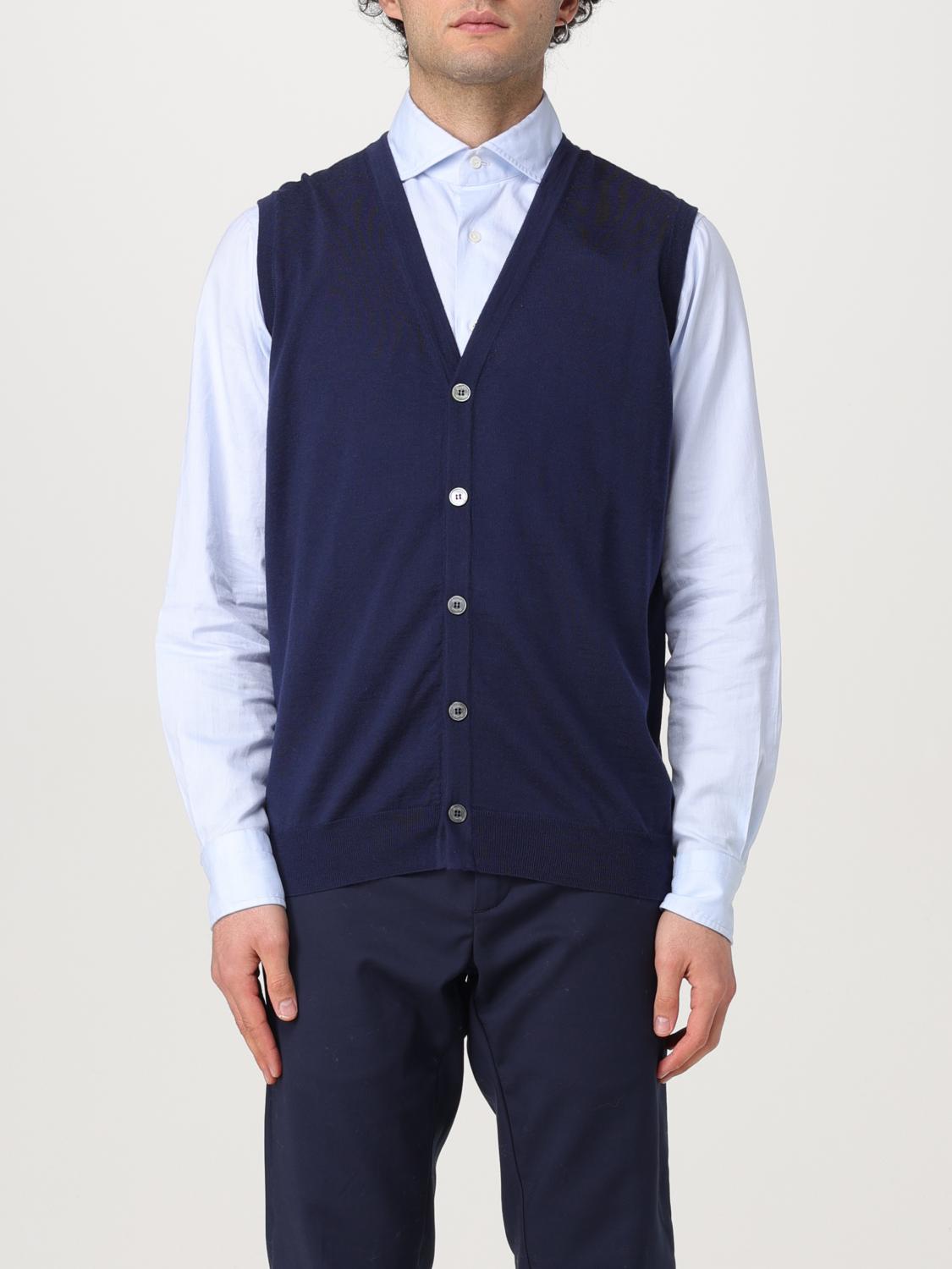 DRUMOHR CARDIGAN: Cardigan homme Drumohr, Bleu Marine - Img 1